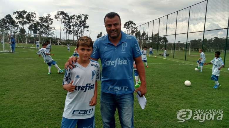 Read more about the article Observado na Mega Copa Turística da Cinbrala, atleta passa por avaliação no Palmeiras